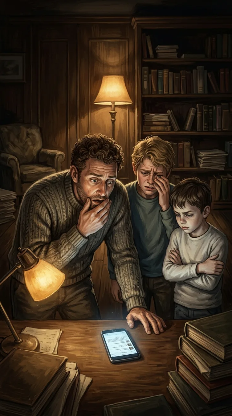 Illustration of Uncovering the Truth in Breaking Chains for a New Life