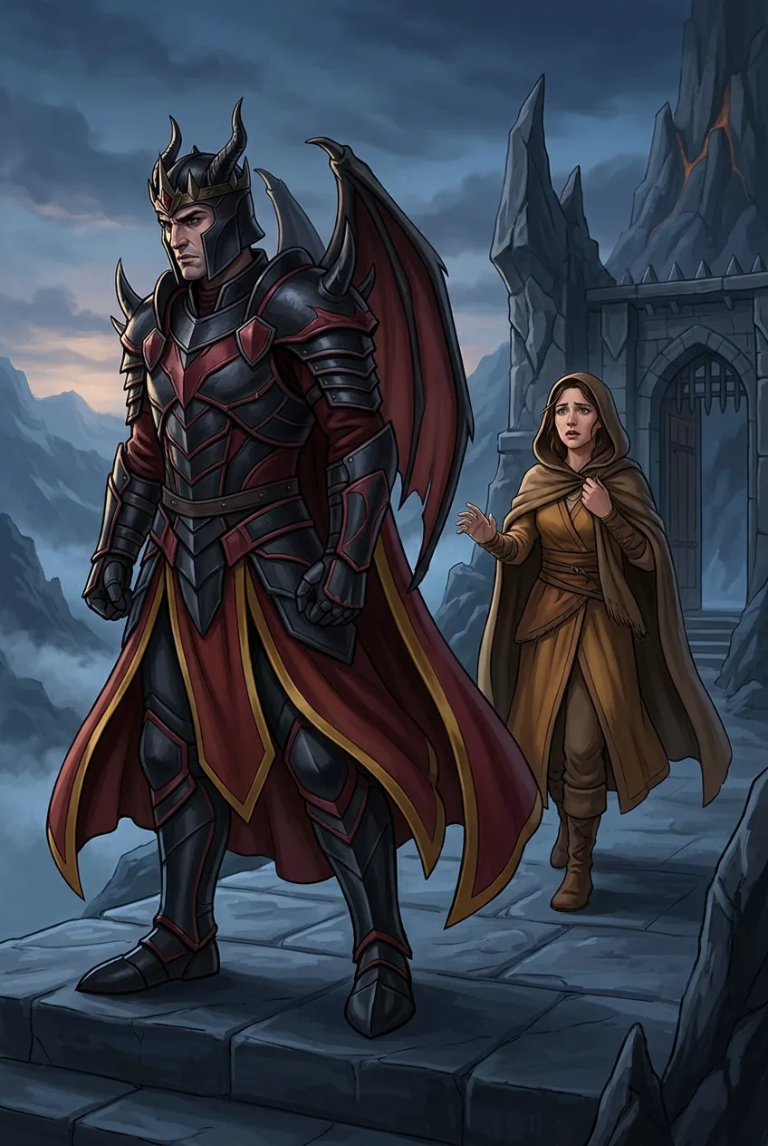 Illustration of Betrayal by False Prophecy in Deny Me, Dragon King