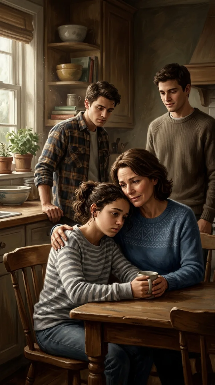 Illustration of Tragic Loss and Refuge with the Millers in Don't Miss Me When I'm Gone