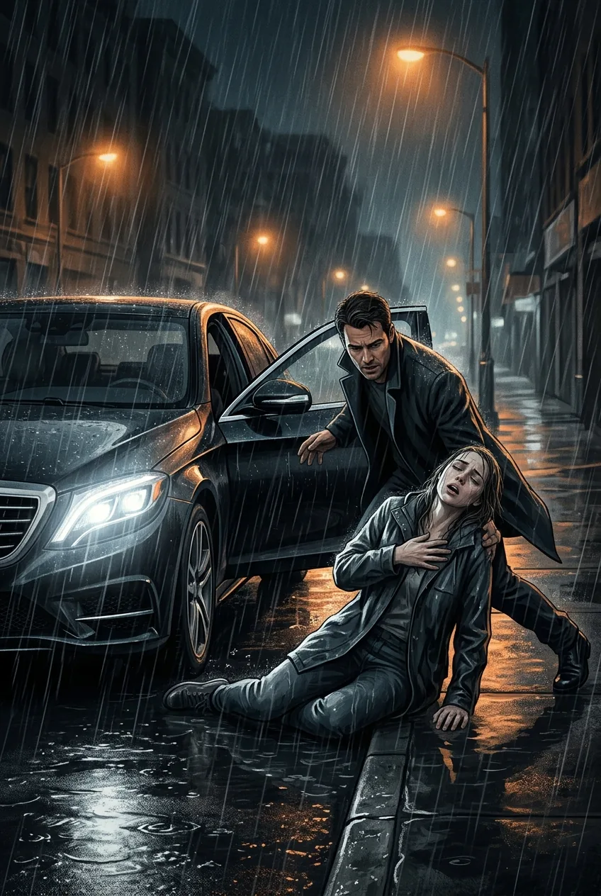 Illustration of The Violent Confrontation and Owen's Intervention in Don't Miss Me When I'm Gone