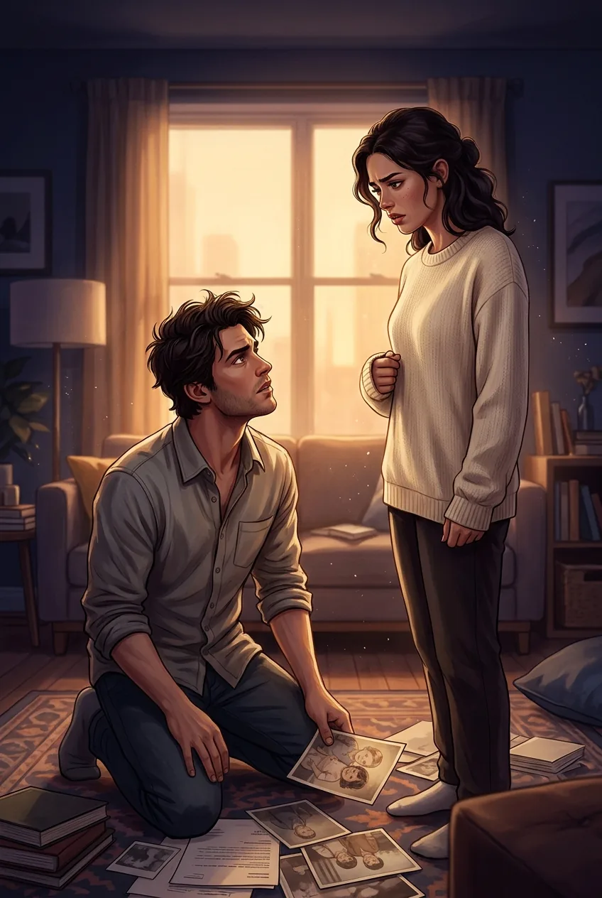 Illustration of Contract Marriage and Lingering Suspicions in Find Your Way Back to Me, My Childhood Sweetheart