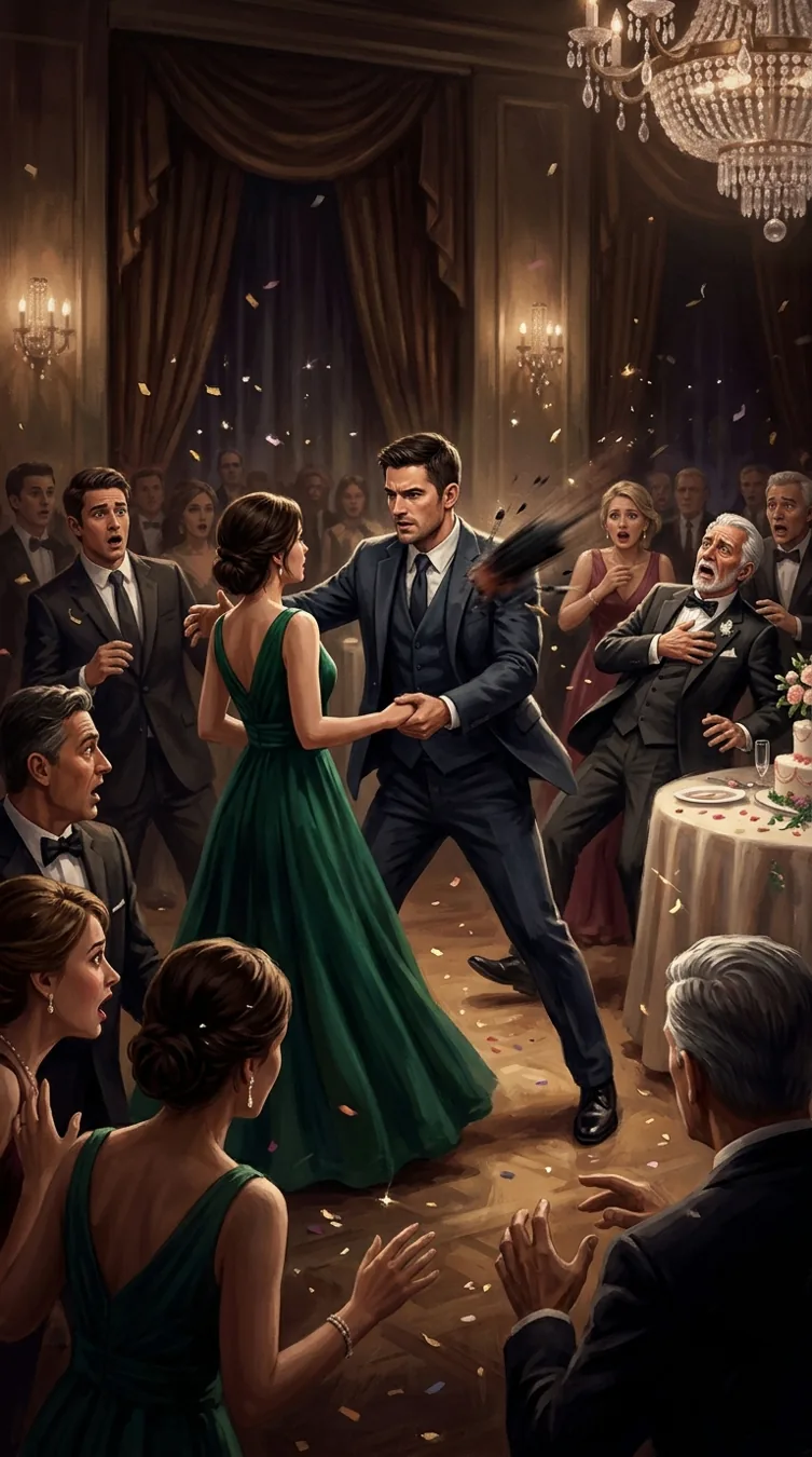 Illustration of Banquet Showdown and Final Vindication in Find Your Way Back to Me, My Childhood Sweetheart