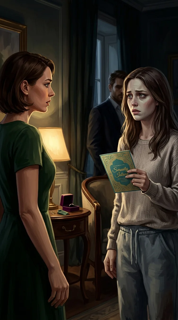 Illustration of The Retreat Invitation in Love Is A Dangerous Game