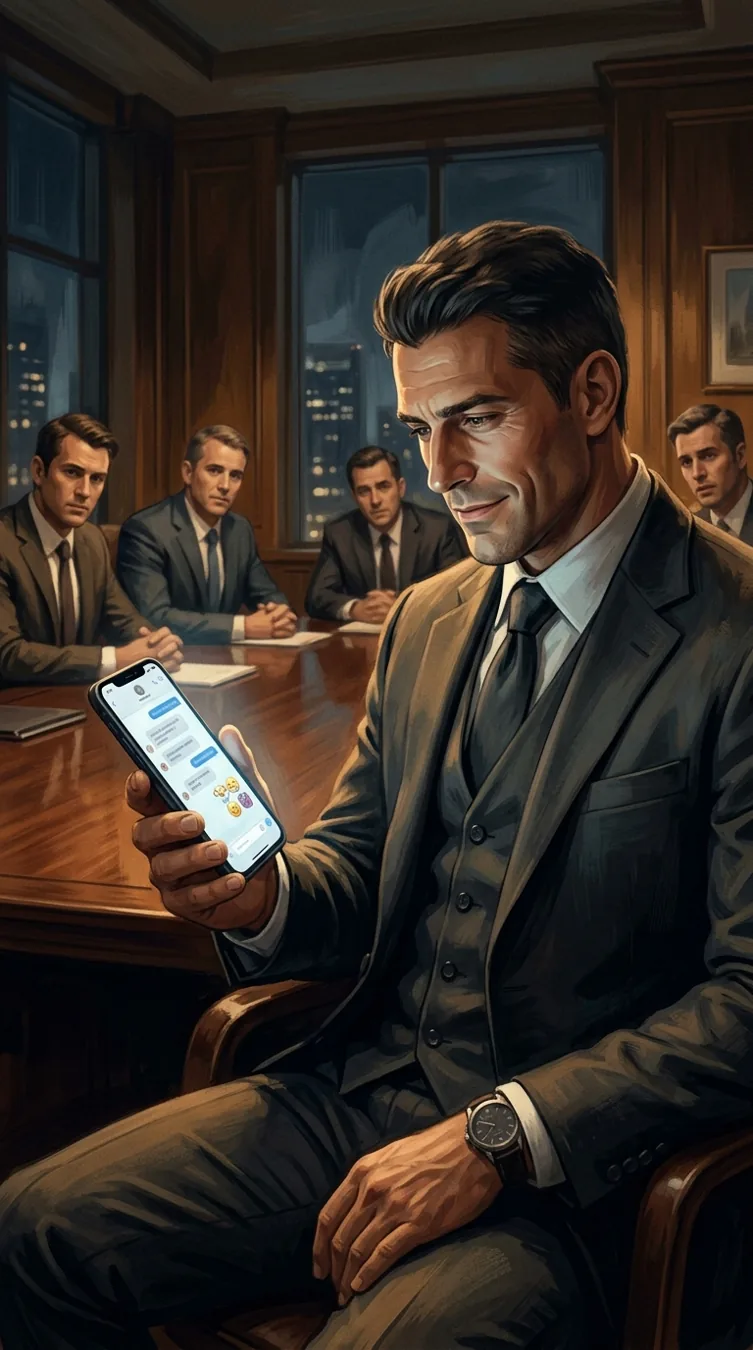 Illustration of The AI Chat Misunderstanding in Mafia Daddy Reads My DMs