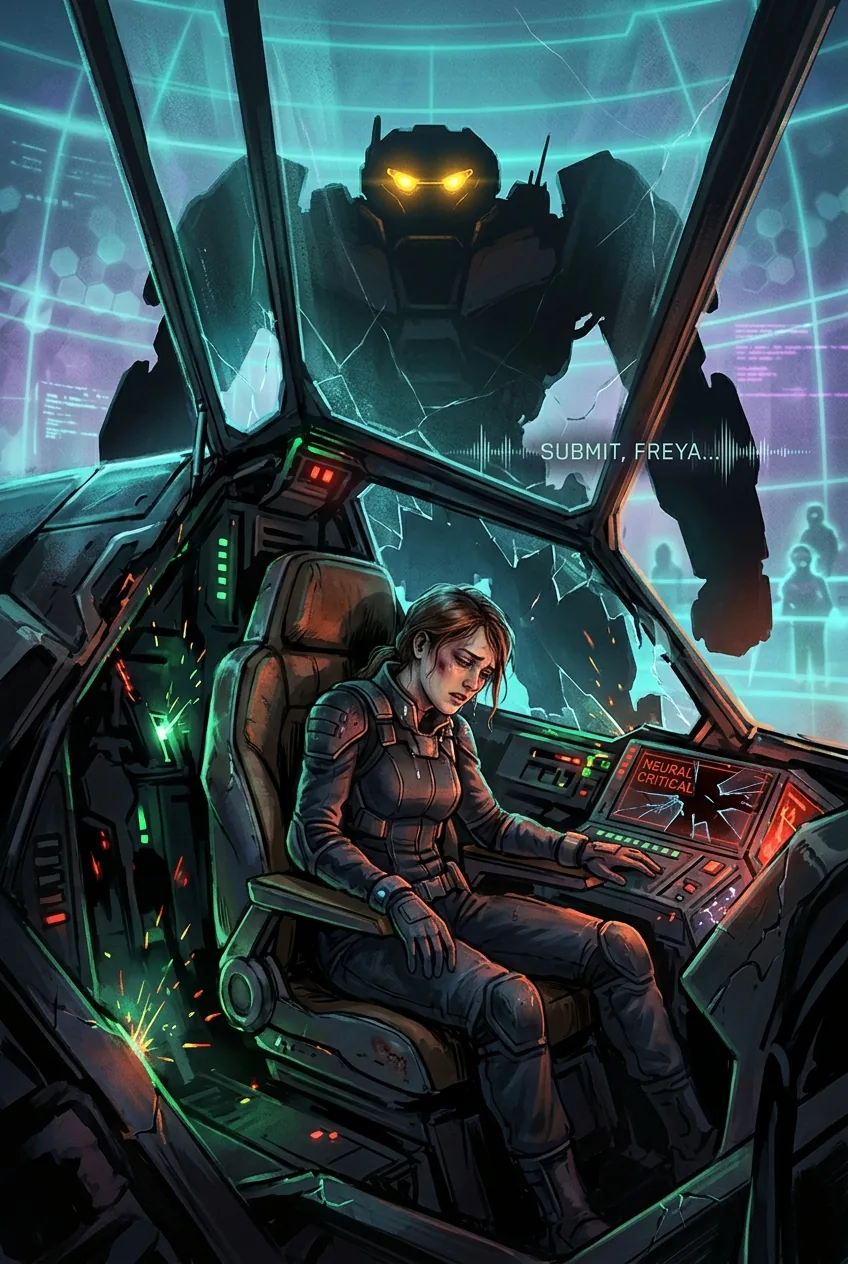 Illustration of The Simulator Duel in Tempest:The Last Mecha