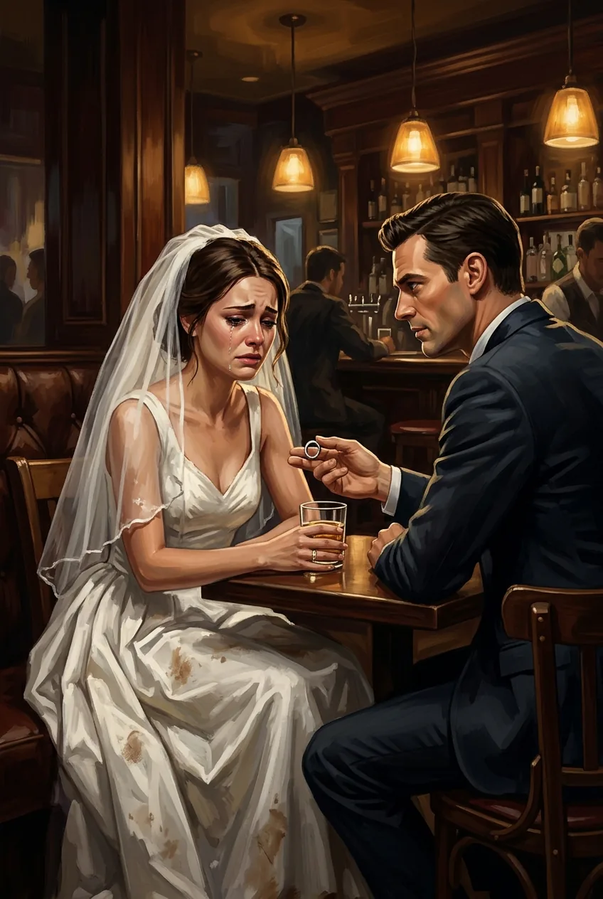 Illustration of Betrayal at the Altar and an Impulsive Bargain in The Imperfect Marriage