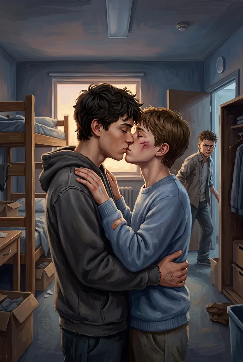 Illustration of Liberation and a New Beginning in The School for Bad Boys: Bully in the Closet